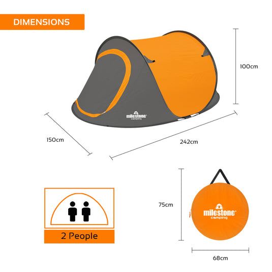 2 Man Pop Up Tent