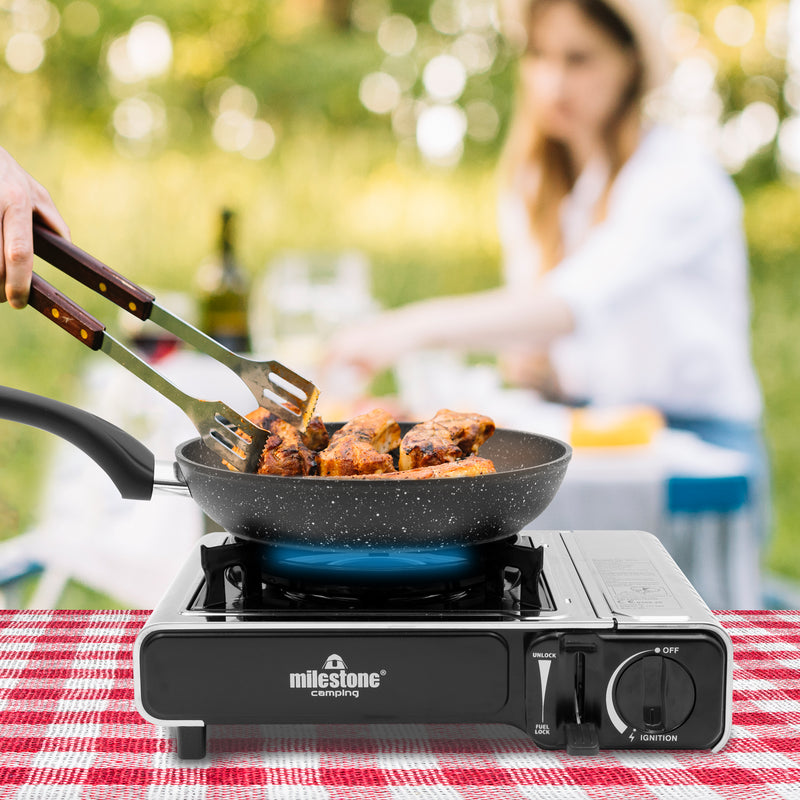 Load image into Gallery viewer, Portable Gas Stove With Carry Case
