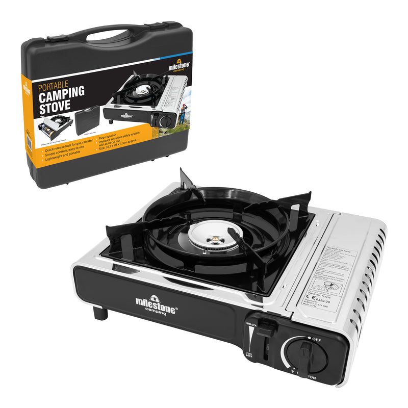 Load image into Gallery viewer, Portable Gas Stove With Carry Case
