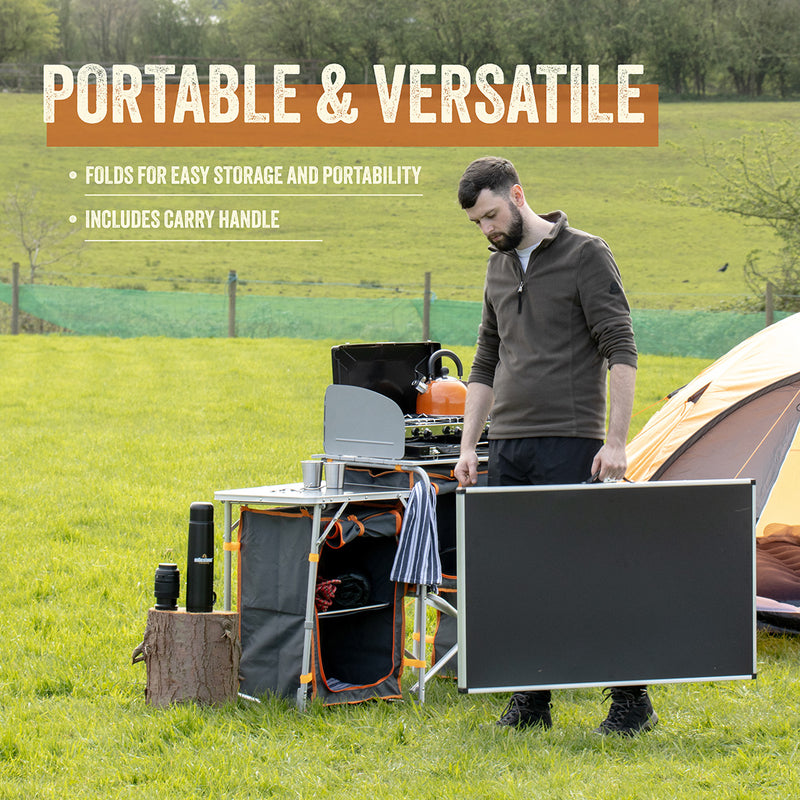 Load image into Gallery viewer, Folding Aluminium Camping Table
