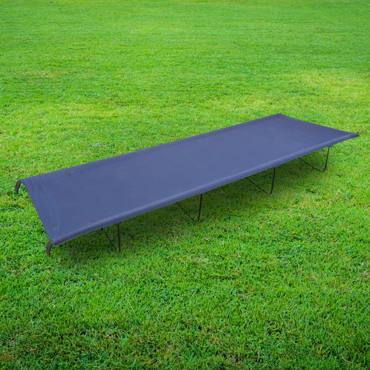 Folding Camping Bed - Blue