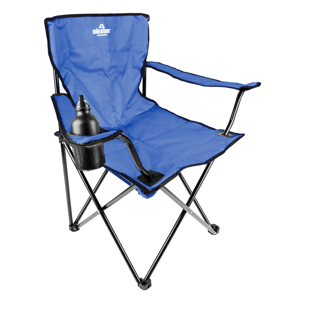 Blue fold online up chair