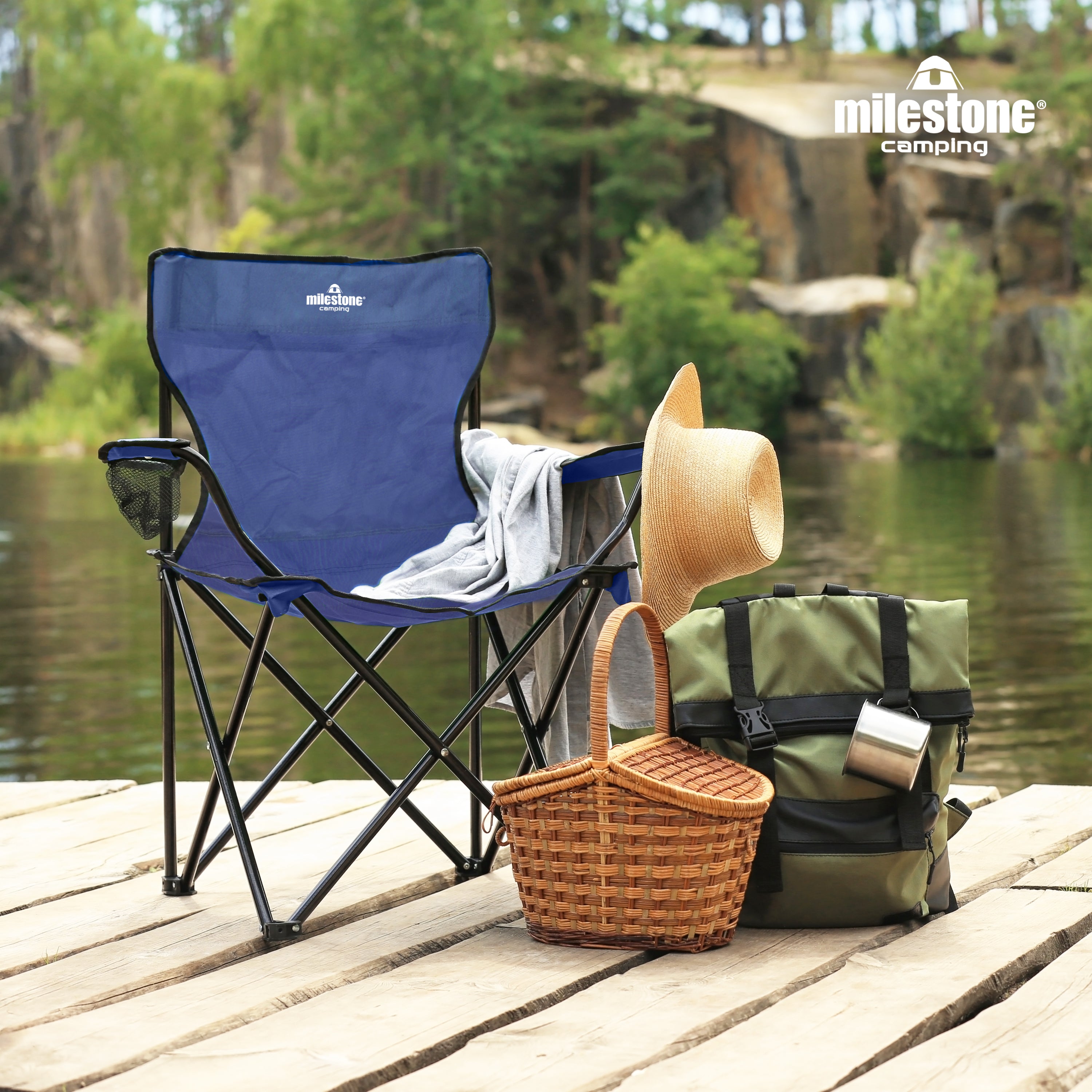 Camping chair deals with cup holder