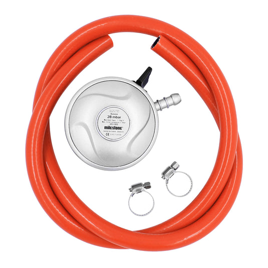 21mm Gas Regulator with Hose & Clips