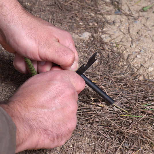 Camping Multi Tool - Firestarter, Bottle Opener & More