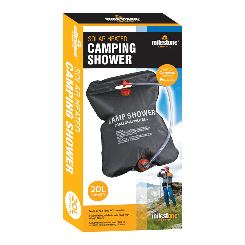 Load image into Gallery viewer, 20 Litre Solar Camping Shower
