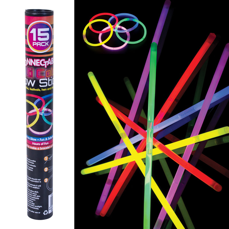 Load image into Gallery viewer, 15 Connectable Glow Sticks
