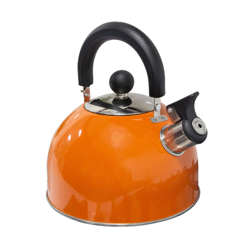 Load image into Gallery viewer, 2L Orange Camping Kettle
