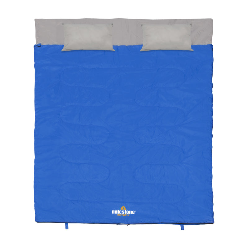 Load image into Gallery viewer, Double Envelope Sleeping Bag with Pillows
