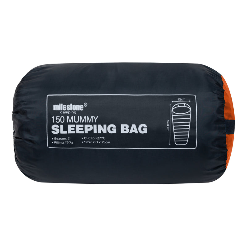 Load image into Gallery viewer, Mummy Sleeping Bag - Charcoal
