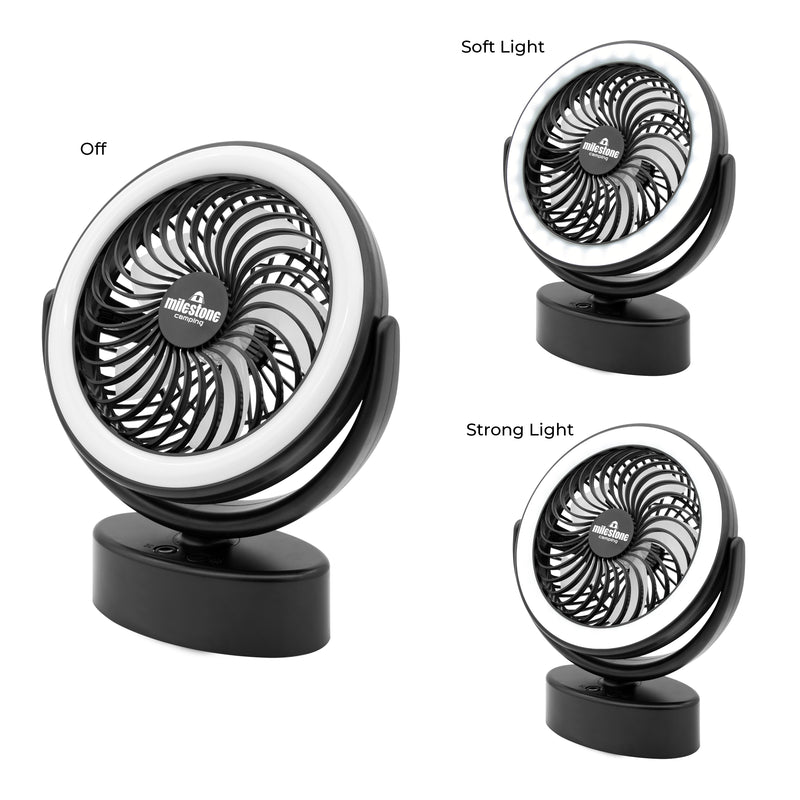 Load image into Gallery viewer, 2 in 1 LED Light and Fan
