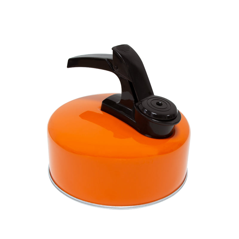 Load image into Gallery viewer, 1L Orange Camping Kettle
