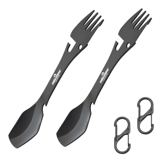 Multi-Functional Spork Utensil - 2 Pack