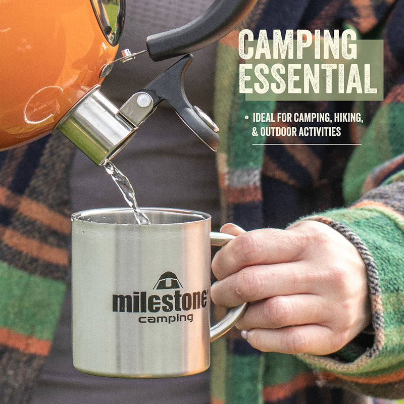 Load image into Gallery viewer, Stainless Steel Camping Mug
