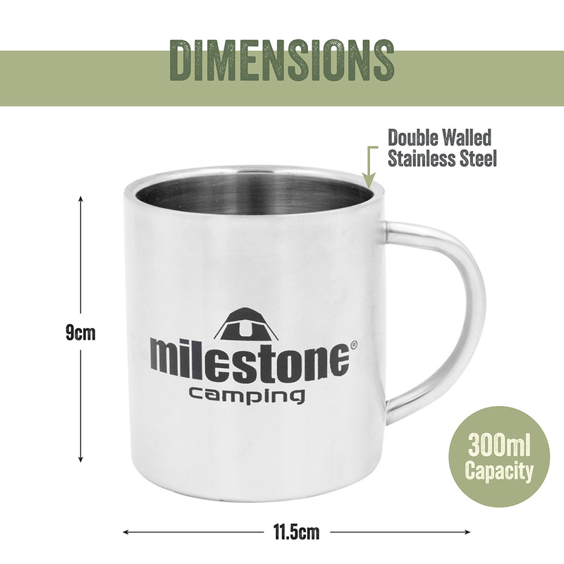 Load image into Gallery viewer, Stainless Steel Camping Mug
