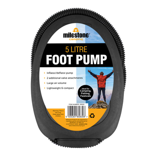 5 Litre Foot Pump