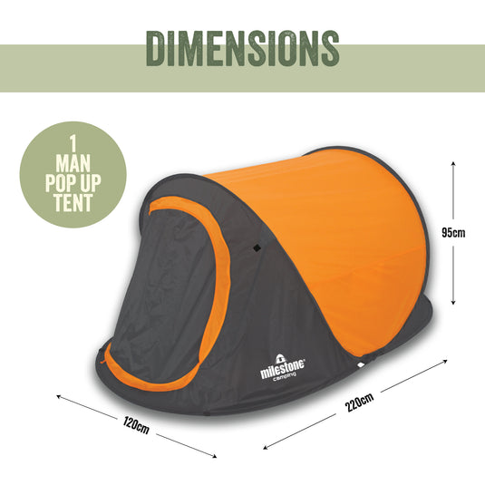 Festival Pop Up Tent – Milestone Camping