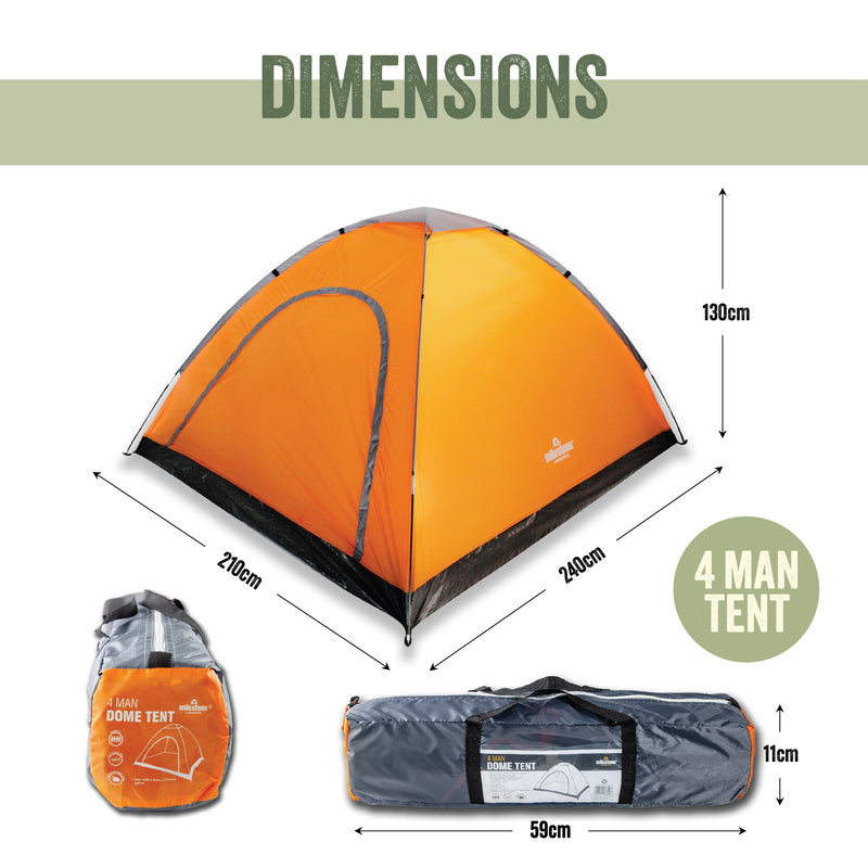 Load image into Gallery viewer, 4 Man Dome Tent
