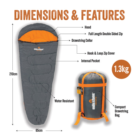 Mummy 2 Season Single Sleeping Bag