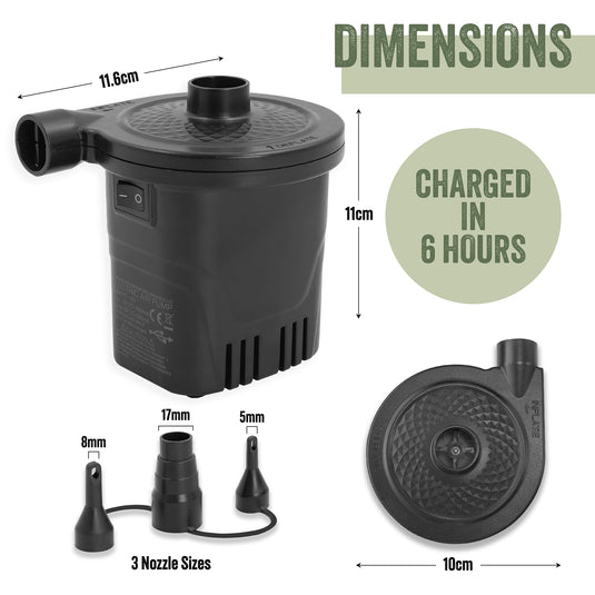 Portable Rechargeable USB Electric Air Pump