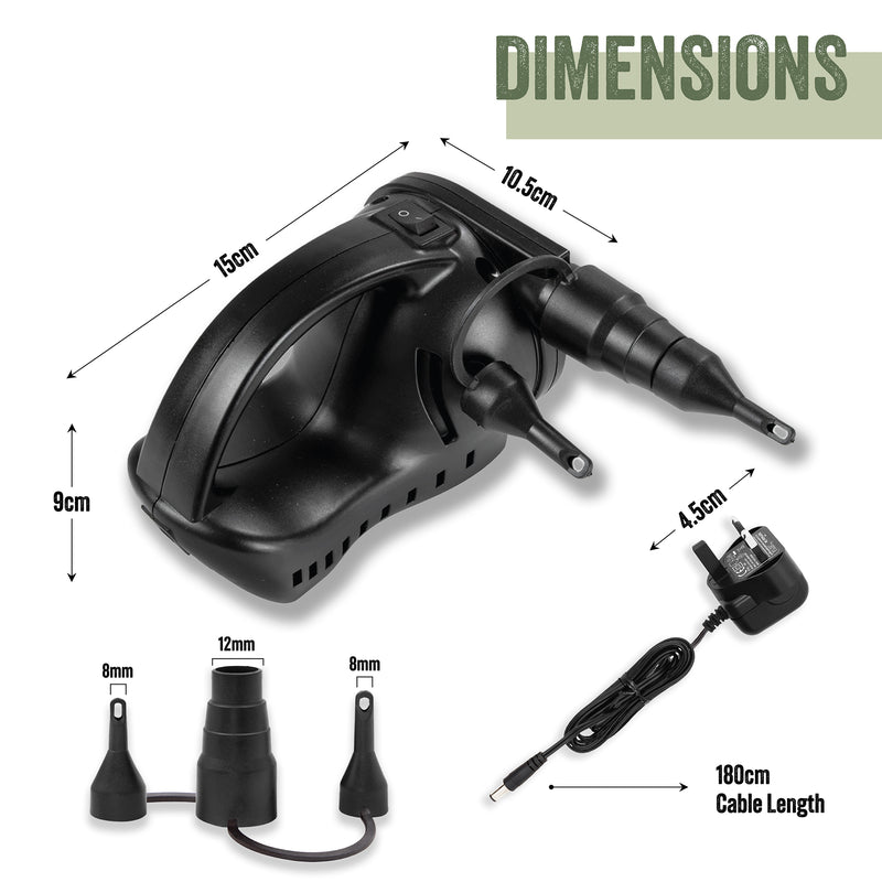 Load image into Gallery viewer, Portable Rechargeable Air Pump
