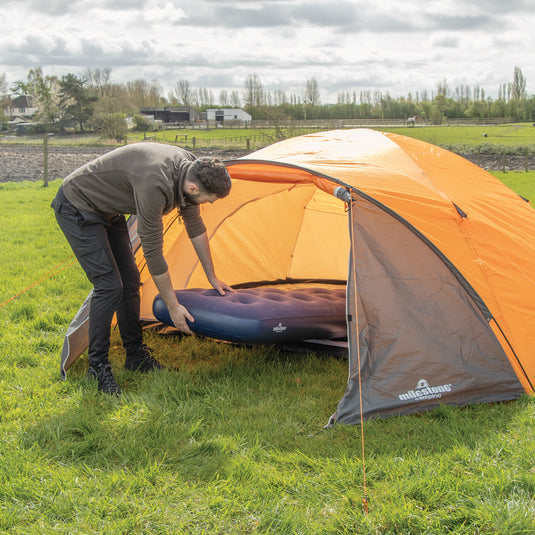 Single Flocked Airbed