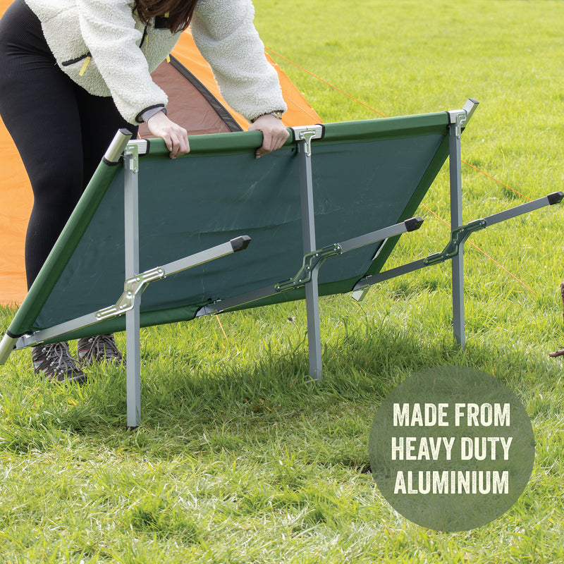 Heavy duty camp bed uk best sale