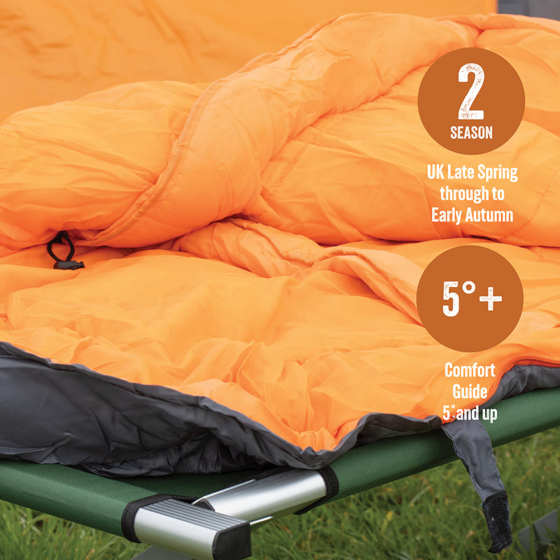 Load image into Gallery viewer, Envelope Single Sleeping Bag - 2 Season
