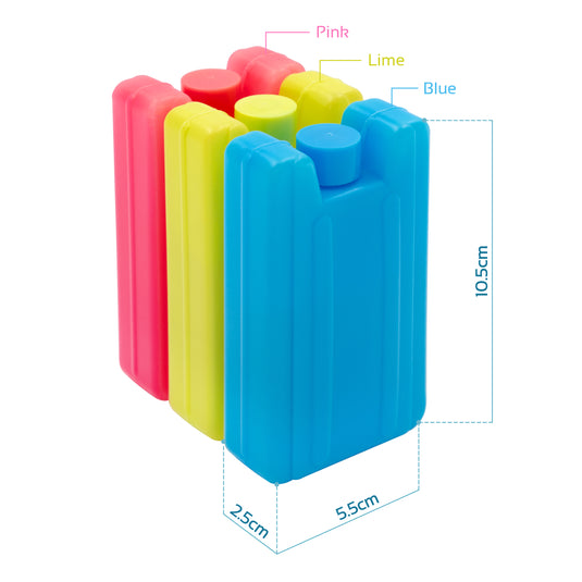 3pk Mini Ice Pack Cooler Blocks – Milestone Camping