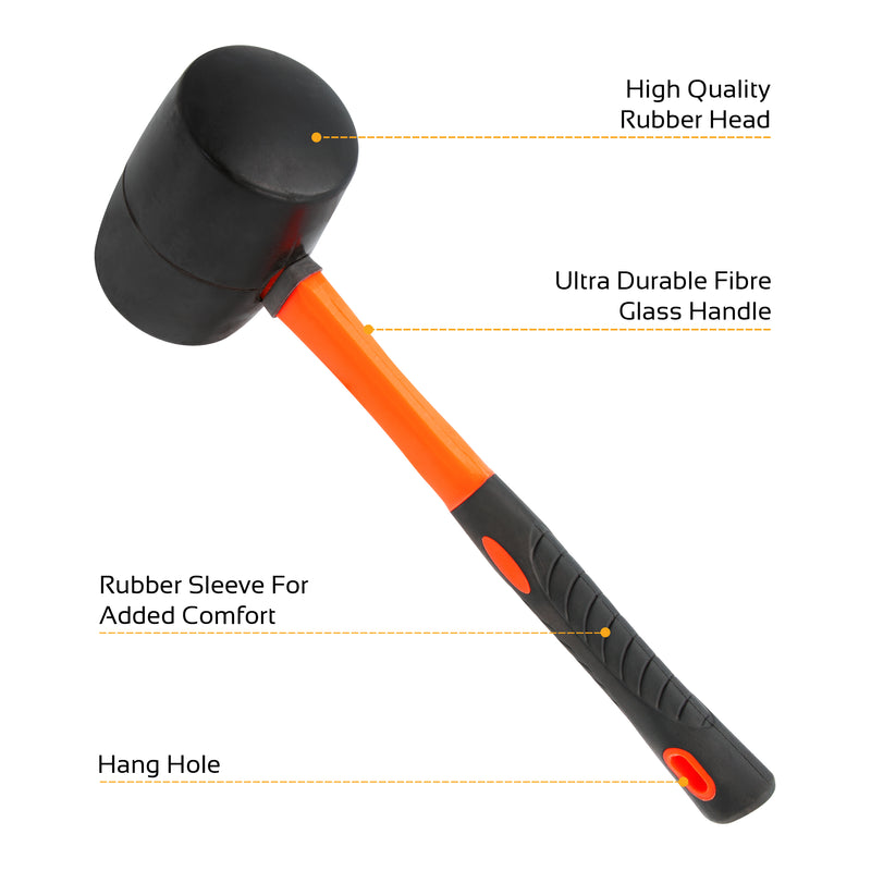 Load image into Gallery viewer, 32oz Rubber Mallet
