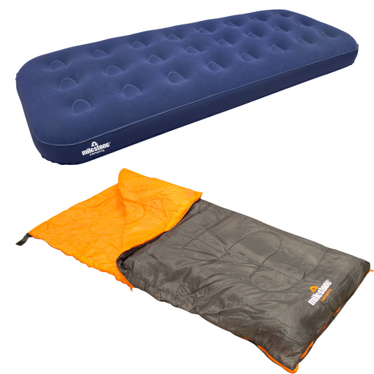 Sleeping Bag & Air Bed